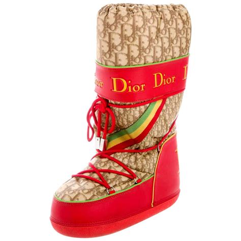 dior boots snow